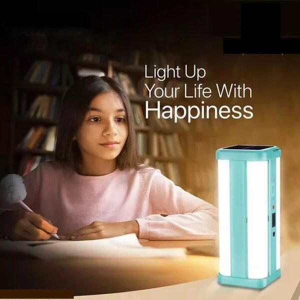 SOLAR RECHARGEABLE LANTERN Light BEST EMERGENCY Flash LIGHT FOR HOME &amp; OUTDOOR - HG-1664 (random color)