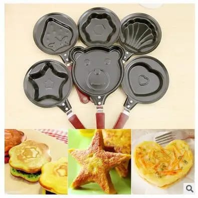 1 PC's of Non-Stick Pancake Egg Mold Kitchen Tools (Random Shapes)