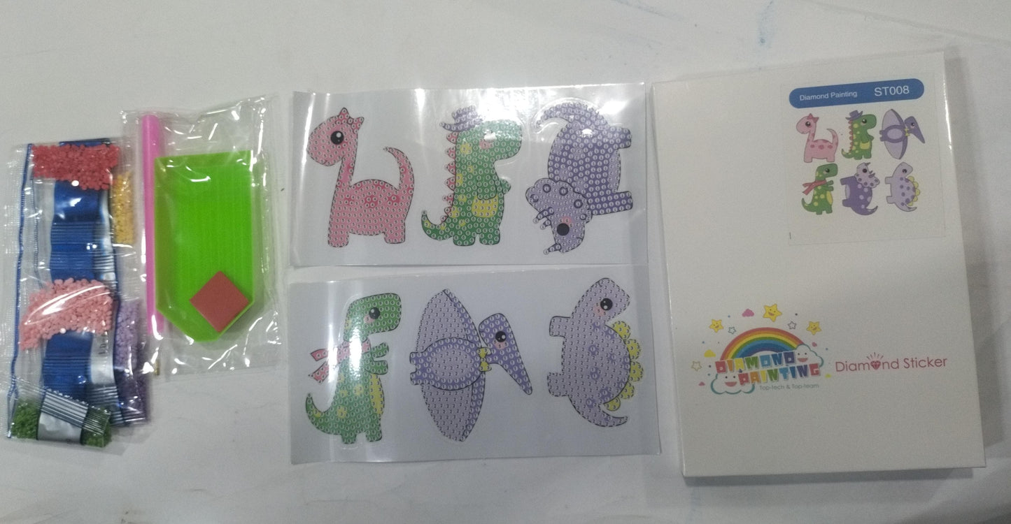 Diamond painting sticker kit ( for kids )random designs