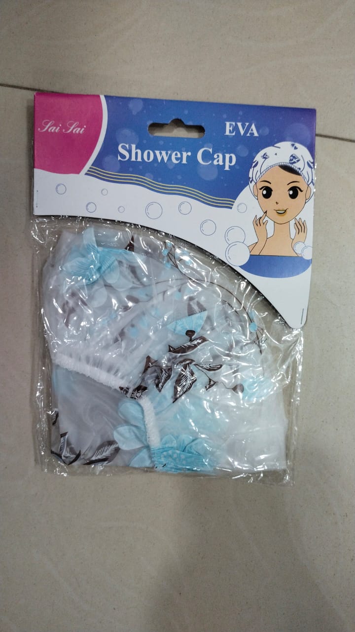 Multi Purpose Shower Cap | Bathroom Shower Caps - For Homes, Spas, Salons, Hair Treatment, Beauty Parlors (Random Color &amp; Designs)