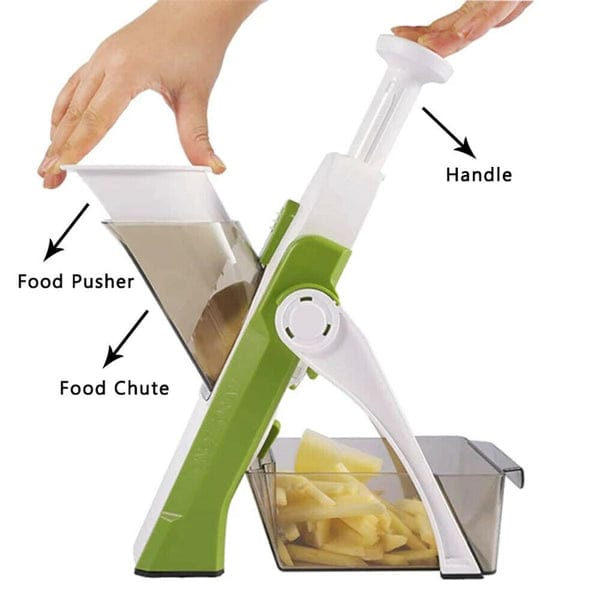 Kitchen Manual Vegetable Slicer Food Chopper, Mandoline Slicer, Vegetable Slicer, Food Chopper, Quick Dicer Fruit French Fry Julienne