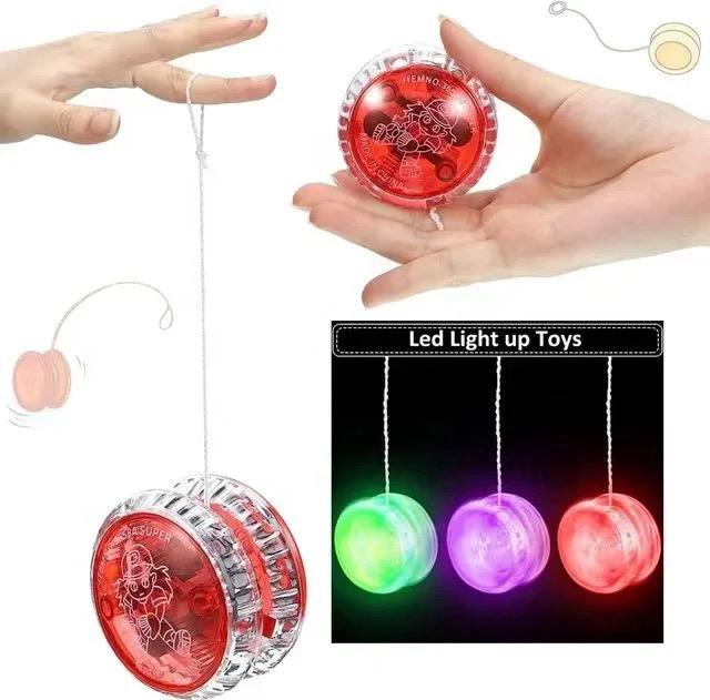 Led Toys Yo yo Sport Toys Yo Yo Flashing Plastic for Kids