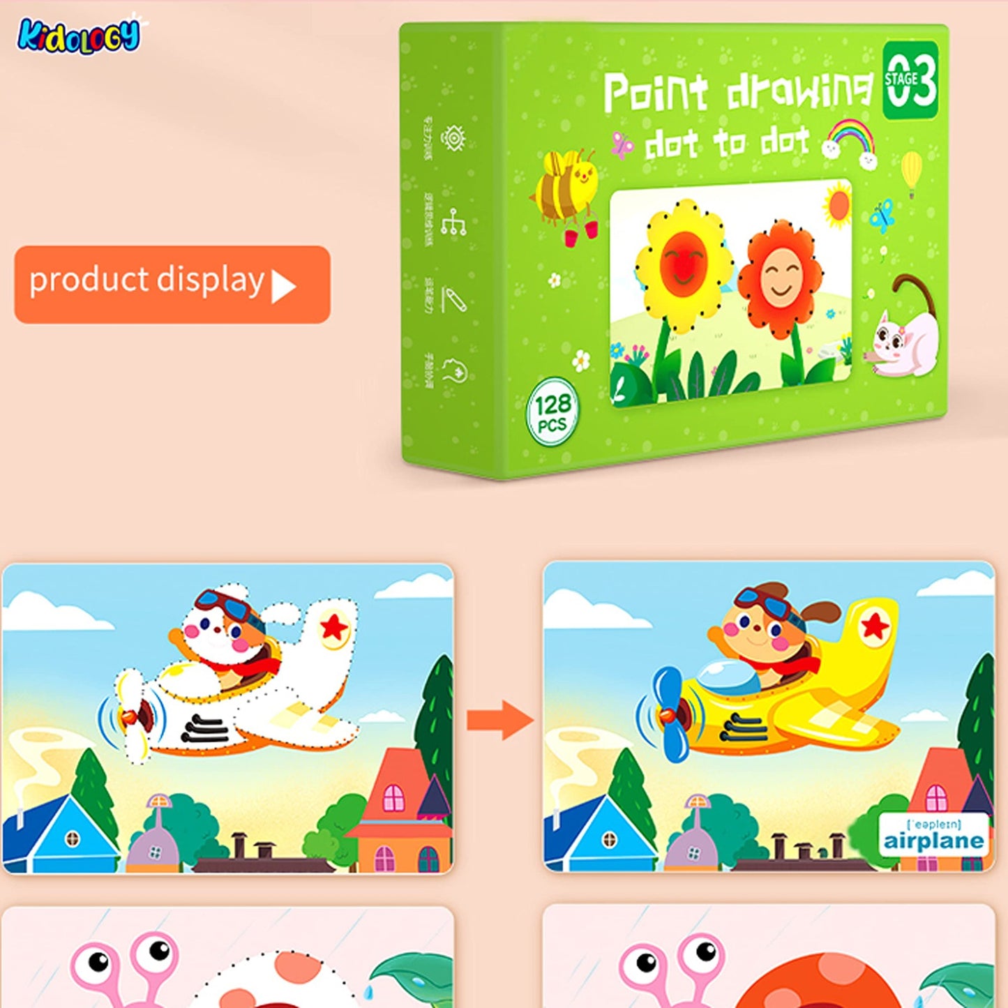 Learning Books | Learning to Write School Workbook for kids Tracing Lines |  ( 128 pages stage 03)