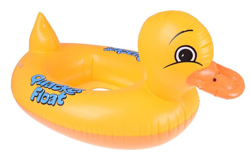 Duck Baby Floats Tube, Inflatable Duck Pool Float, Baby Floating Seat, Children Swim Ring, Kids Inflatable Floats, Yellow Duck Seat Boat for Toddler