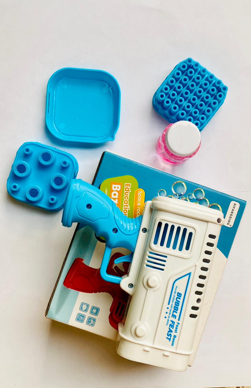 36 / 8 hole bazooka bubble Water gun | Bazooka Water Bubble Gun Toy for Kids, toddlers | Out door Fun Water Spray Gun (Random color)