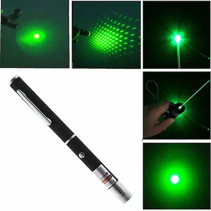 Powerful Laser Pointer Pen Beam Light 10Mw 650Nm Presentation Pointer - Green Laser Pointer  for Kids Best Gift