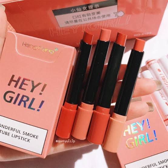 Hey Girl Pack of 4 Smoke Lipstick