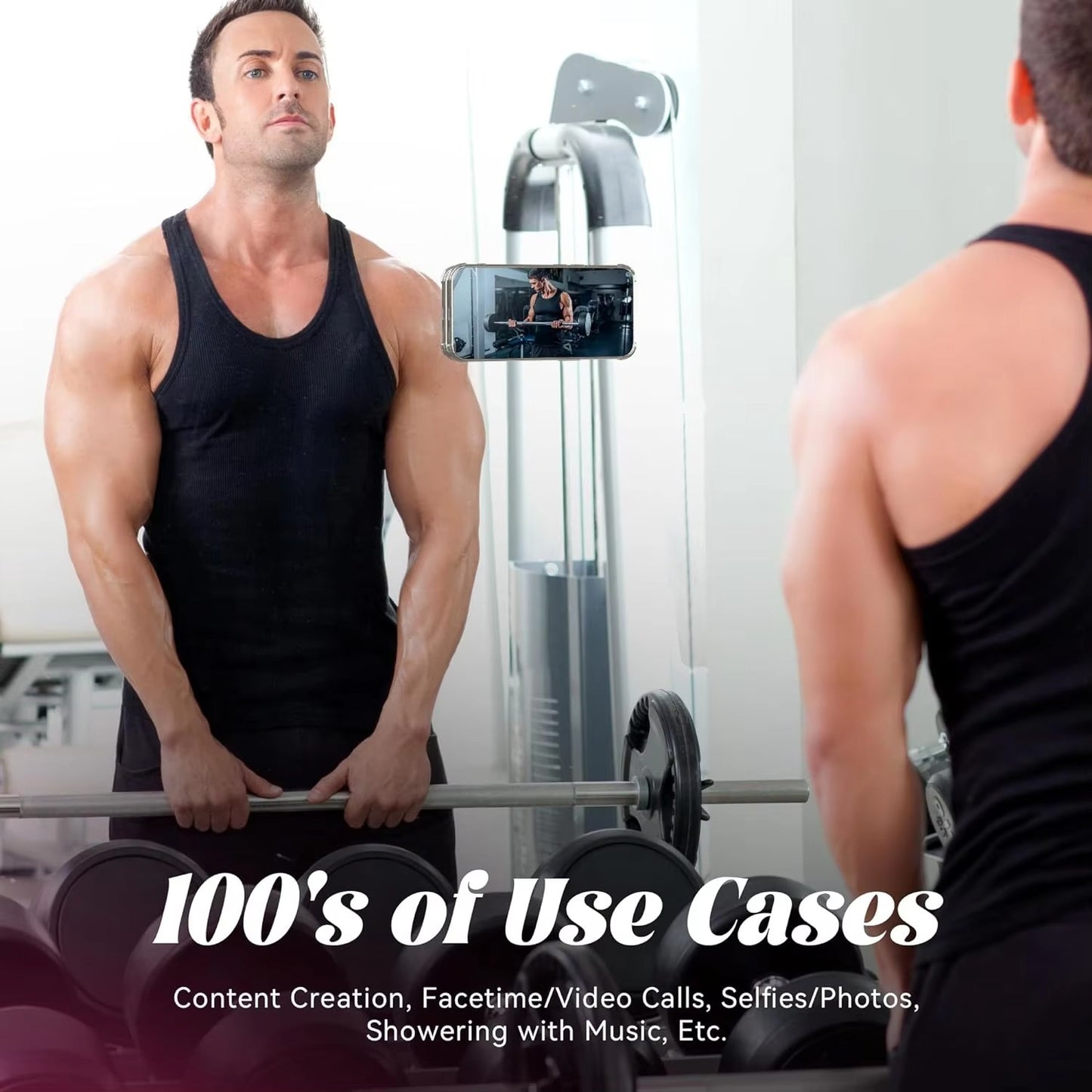 Mobile bubble Grip | Silicone Suction both side Bubble Grip Cup Phone Strong Grip Holder, Hands-Free use Mobile Phone Holder (Random color)