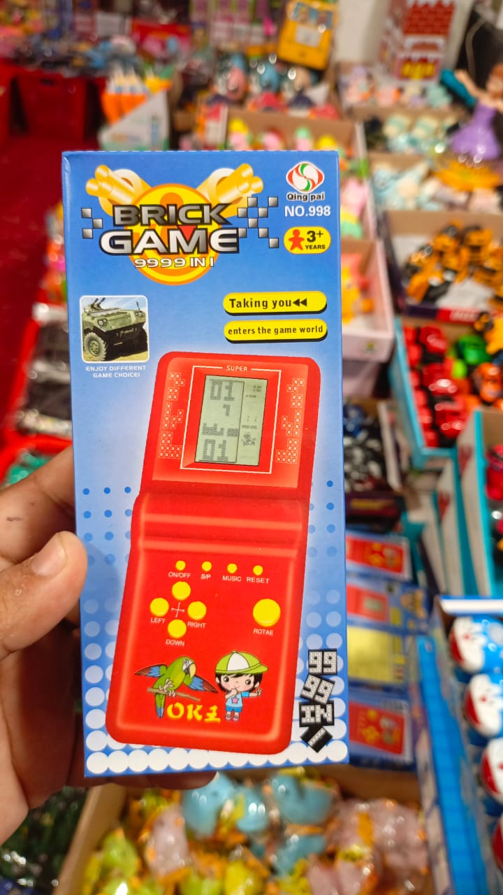 Brick Game on Original Model No 998 Video Game Toy Gift for Kids/ Children