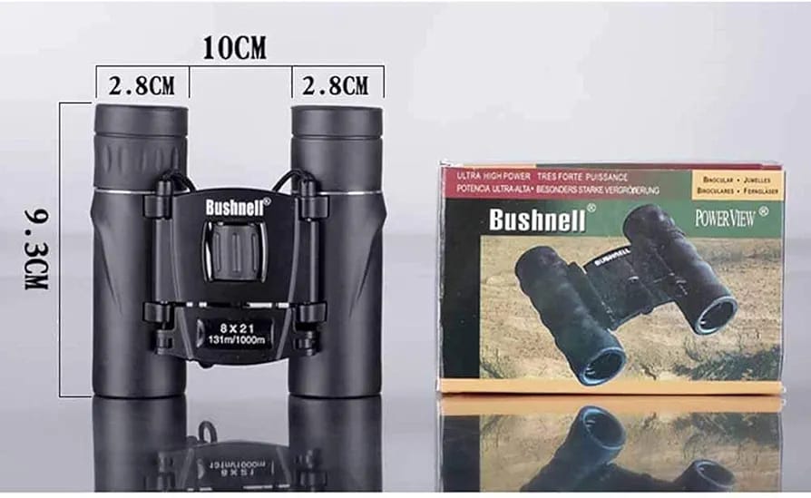 Telescope Compact Folding Binoculars with BAK4 Prism,HD Professional Vision Clear Bird Watching Binoculars for Kids