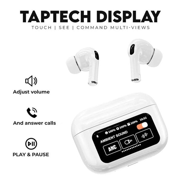 A9 Pro Touch Screen Display Wireless Airpods