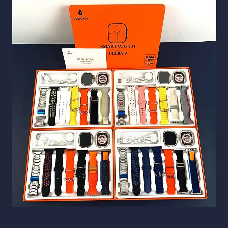 Fendior S100 Ultra Smart Watch 7in1 49mm - Random Color