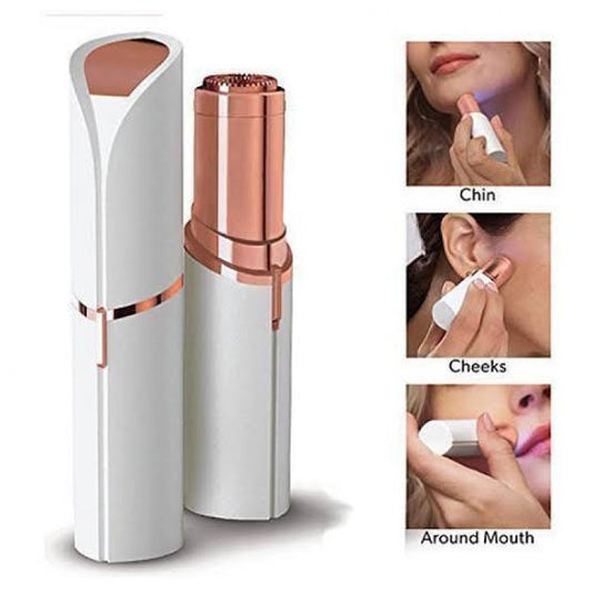Flawless Facial Hair Remover | Hair Trimmer for Eye chin cheeks upper lip for girls &amp; women - Rechargeable
