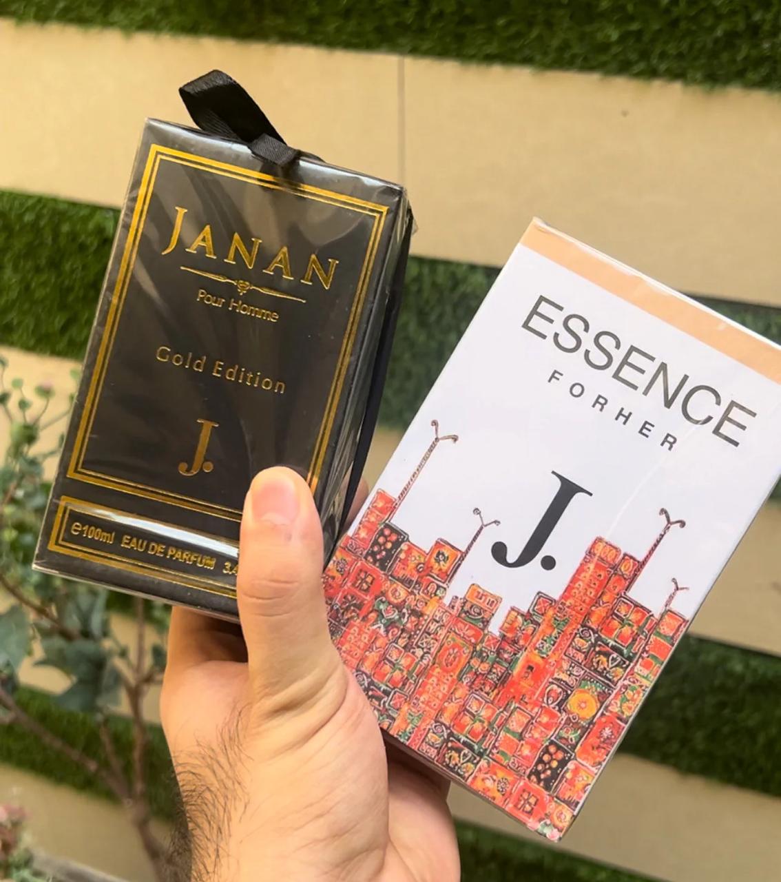 Pack of 2 - J. Essence &amp; J. Janan | Perfume For Men and Women