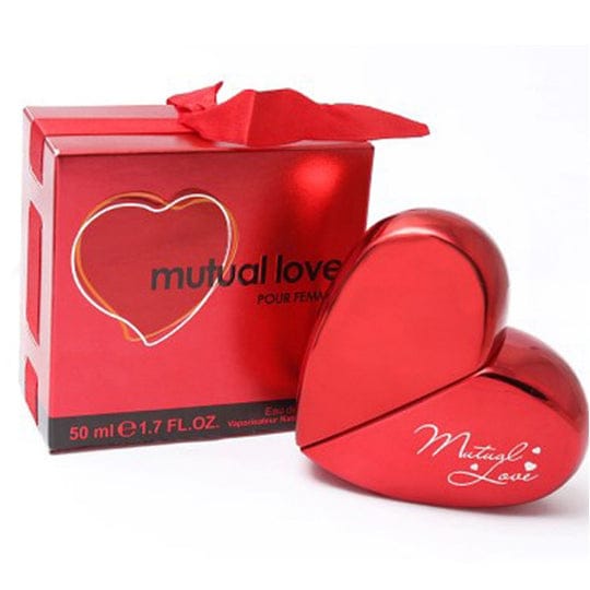 Mutual Love Heart Perfume Long Lasting Fragrance For Women 50 ml - Red