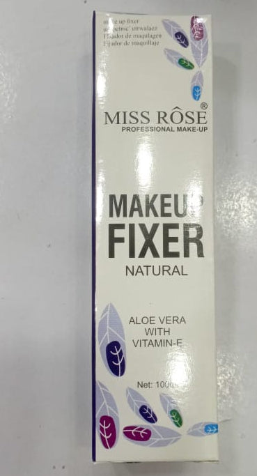 Miss Rose Deal of 05 –Foundation, concealer , Makeup Fixer , face powder , Blender puff  best deal for girls