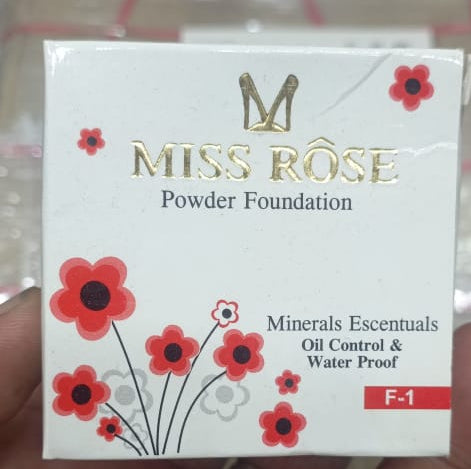 Miss Rose Deal of 05 –Foundation, concealer , Makeup Fixer , face powder , Blender puff  best deal for girls