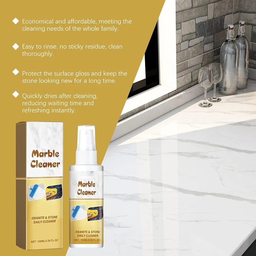 Marble &amp; Tile Floor Cleaner for Shining Home, Kitchen, Bathroom(Tile cleaner) 100ml