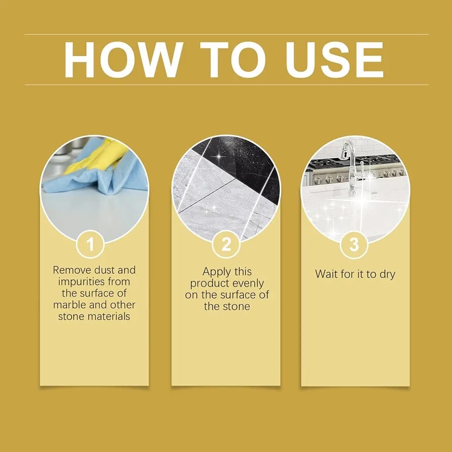 Marble &amp; Tile Floor Cleaner for Shining Home, Kitchen, Bathroom(Tile cleaner) 100ml