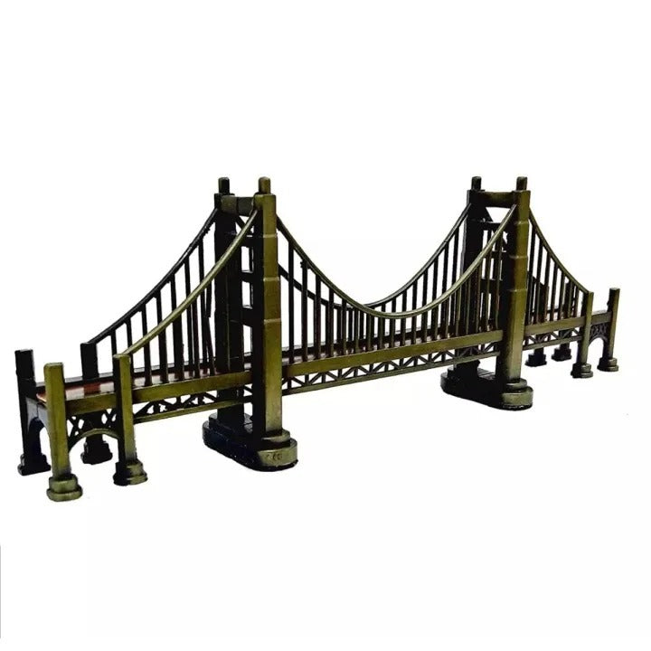 London Gate, London Bridge for home and office decor - Metal monument Tabletop Decoration