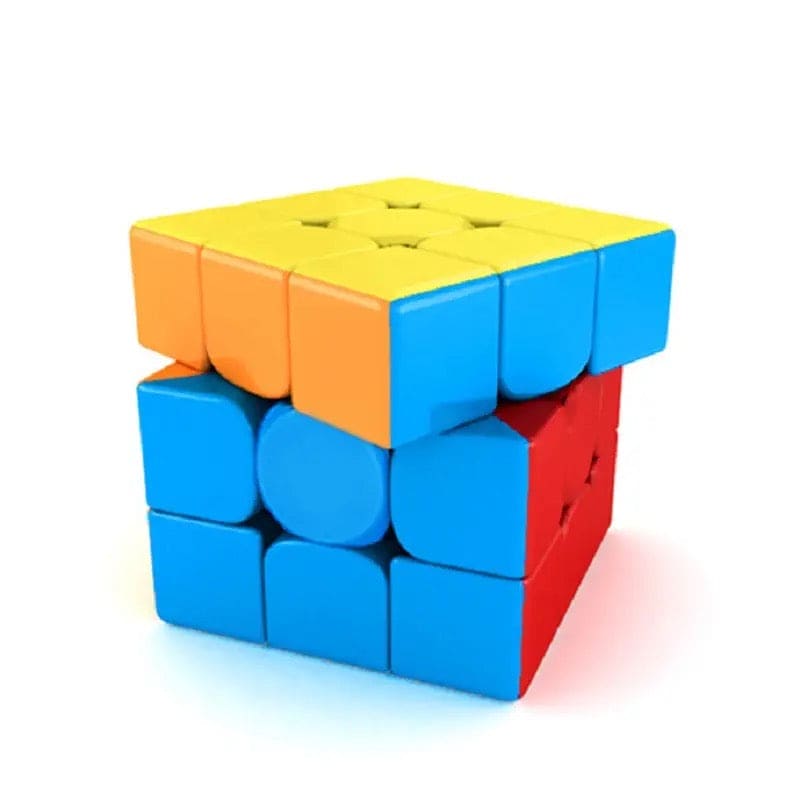 Rubic cube 3x3 for kids Magic Speed Square Cube Puzzle Toys High Quality With Box (Random color)