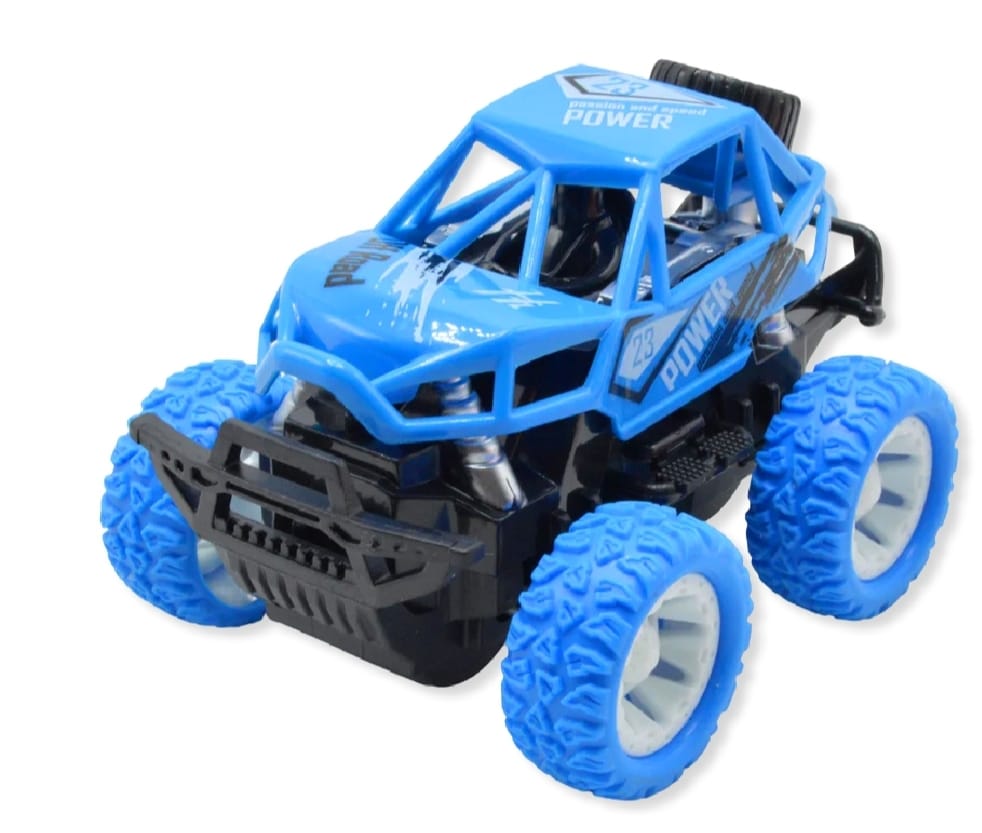 Monster Truck Toys Friction Push &amp; Go High Speed Friction Vehicles for Kids