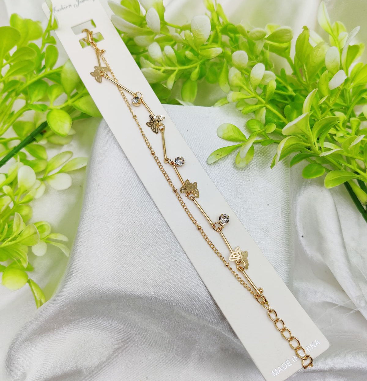 Imported Elegant Adjustable Charm Bracelet - Imported Elegance | Best Quality Artificial Bracelet For Girls &amp; Women | for Every Occasion - Random Design