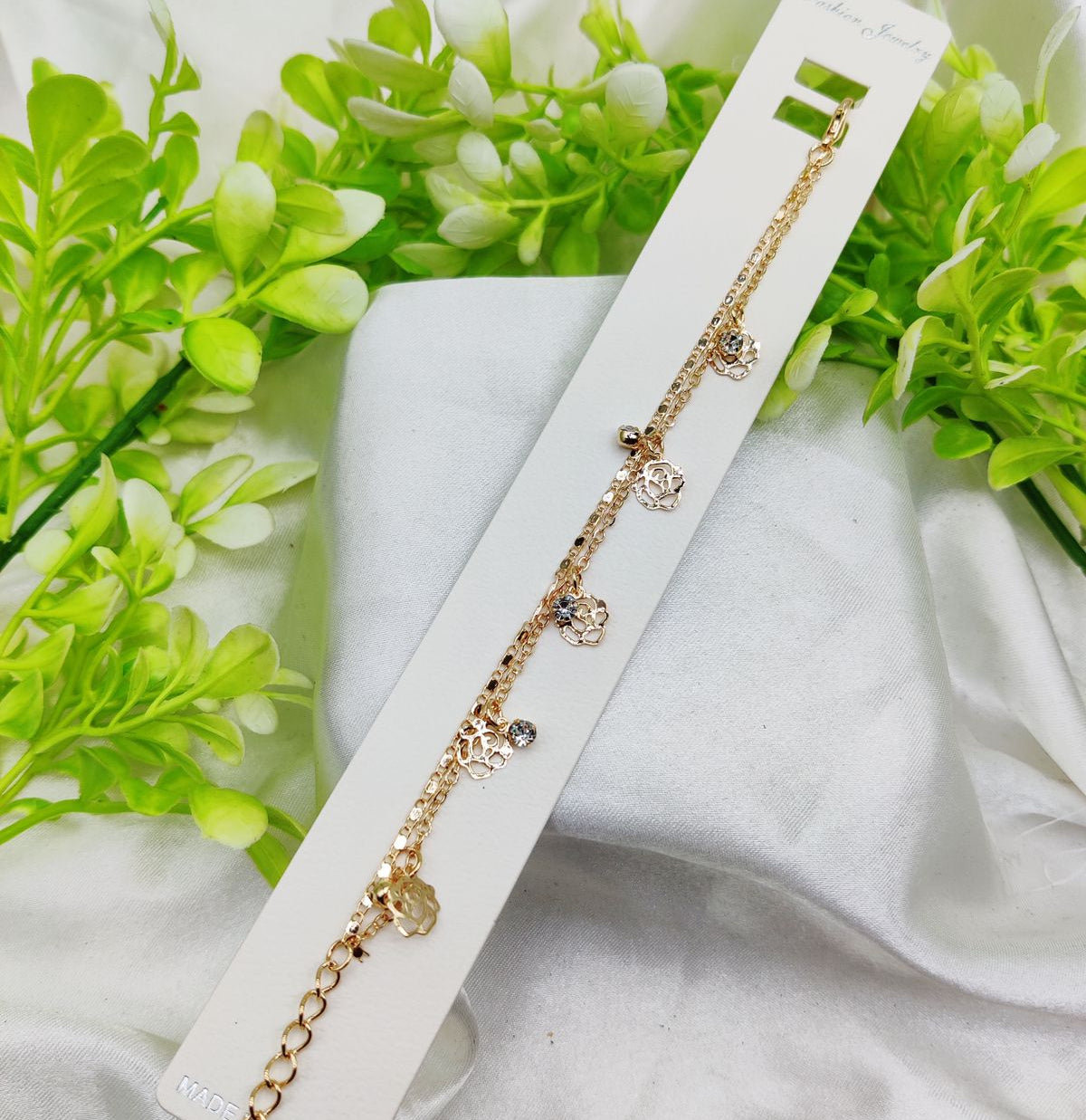 Imported Elegant Adjustable Charm Bracelet - Imported Elegance | Best Quality Artificial Bracelet For Girls &amp; Women | for Every Occasion - Random Design