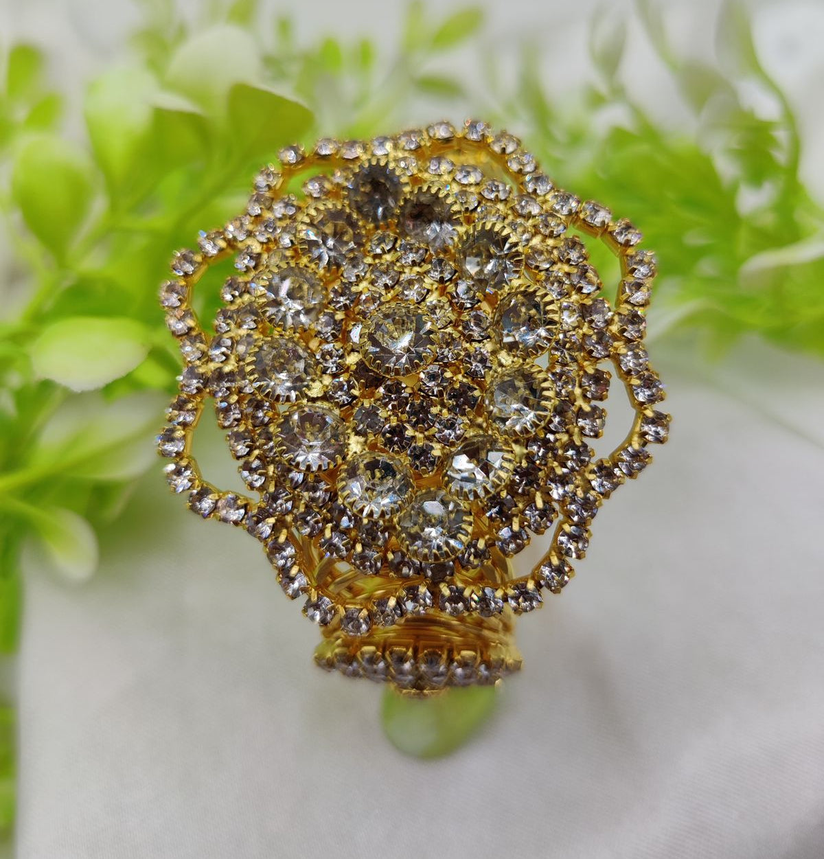 Imported Exquisite Adjustable Imported Crystal Embellished Bracelet | Adjustable Bracelet – Best Quality Artificial Bracelet For Girls &amp; Women | Bracelet For Every Occasion - Random Color