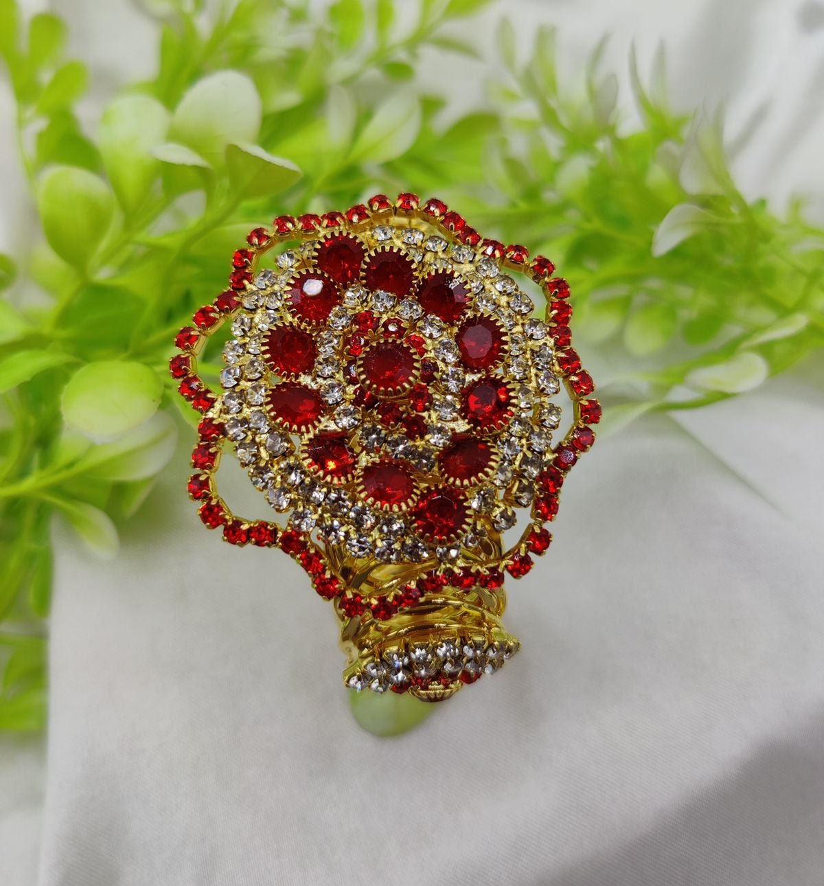 Imported Exquisite Adjustable Imported Crystal Embellished Bracelet | Adjustable Bracelet – Best Quality Artificial Bracelet For Girls &amp; Women | Bracelet For Every Occasion - Random Color