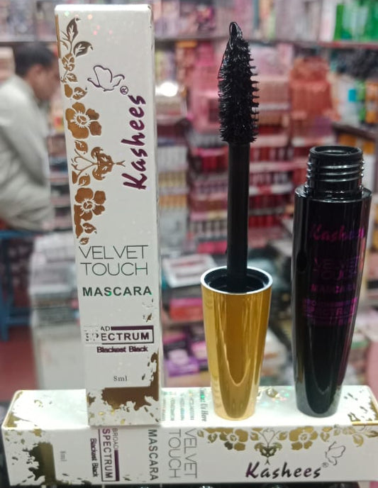 Kashees Waterproof Mascara - Long-Lasting, Smudge-Proof, Volumizing &amp; Defining Formula for Bold Lashes - Best Quality Mascara For Girls - Mascara For Women - Waterproof Mascara