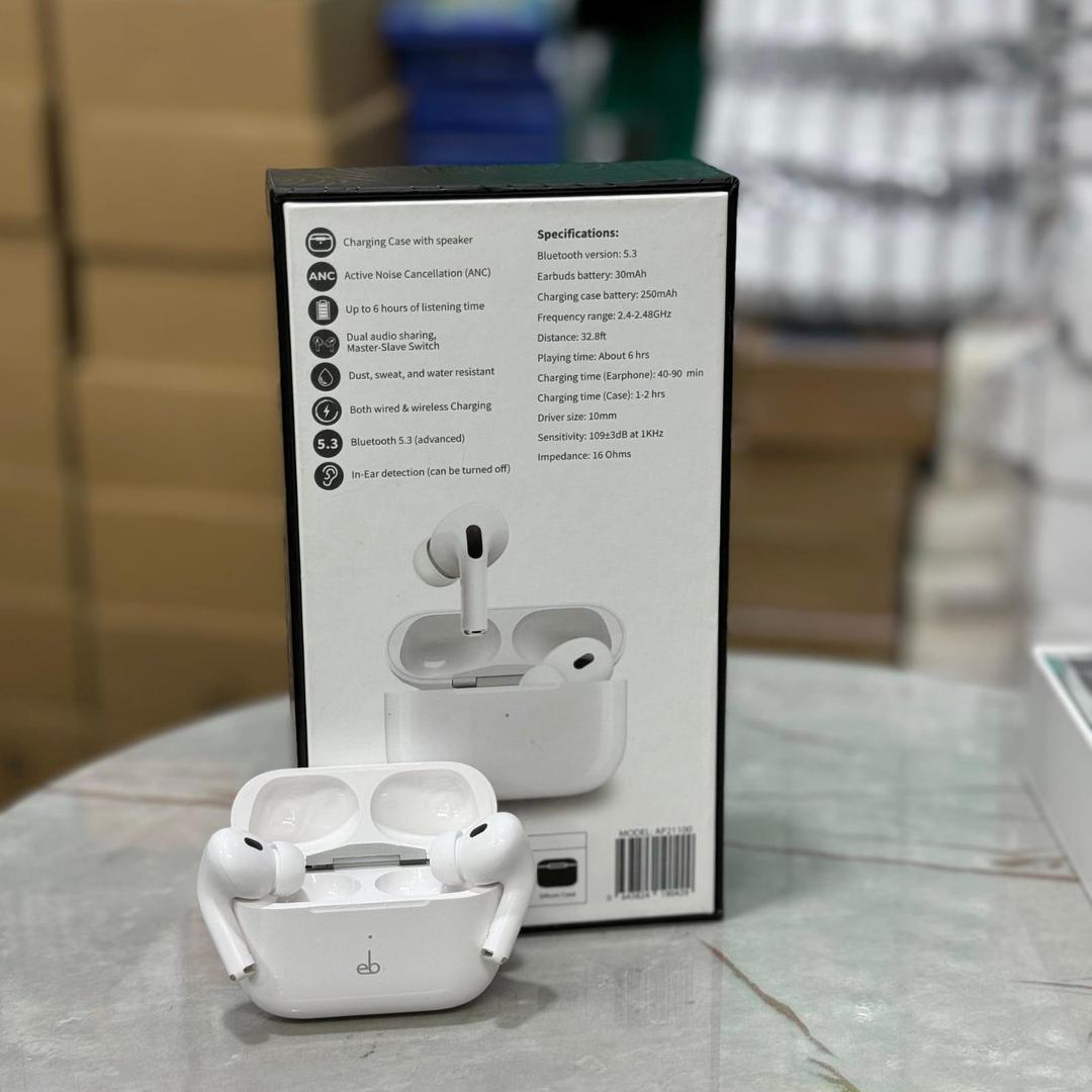 Echo Beat Airpods Pro 02 | Best Quality Airpods Pro 02 - Echo Beat Airpods - White Color