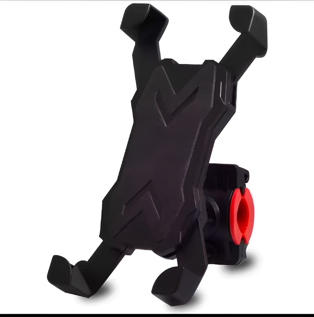 Mobile Phone Holder Stand for Bicycle &amp; Motorcycle – Universal 360° Rotation Mount ( random color)