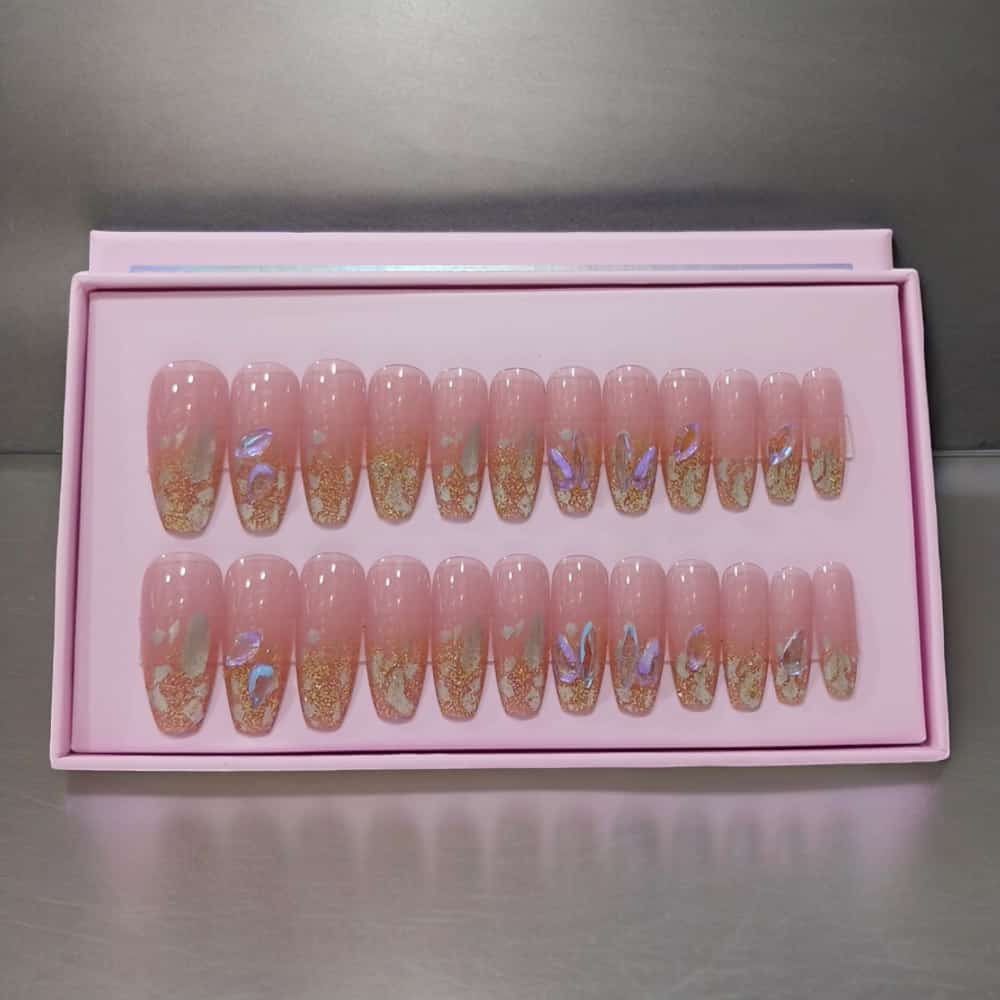 24 Pcs O.TWAO.O Nails | Stylish Colors for Every Occasion | Best Quality Nails for Girls