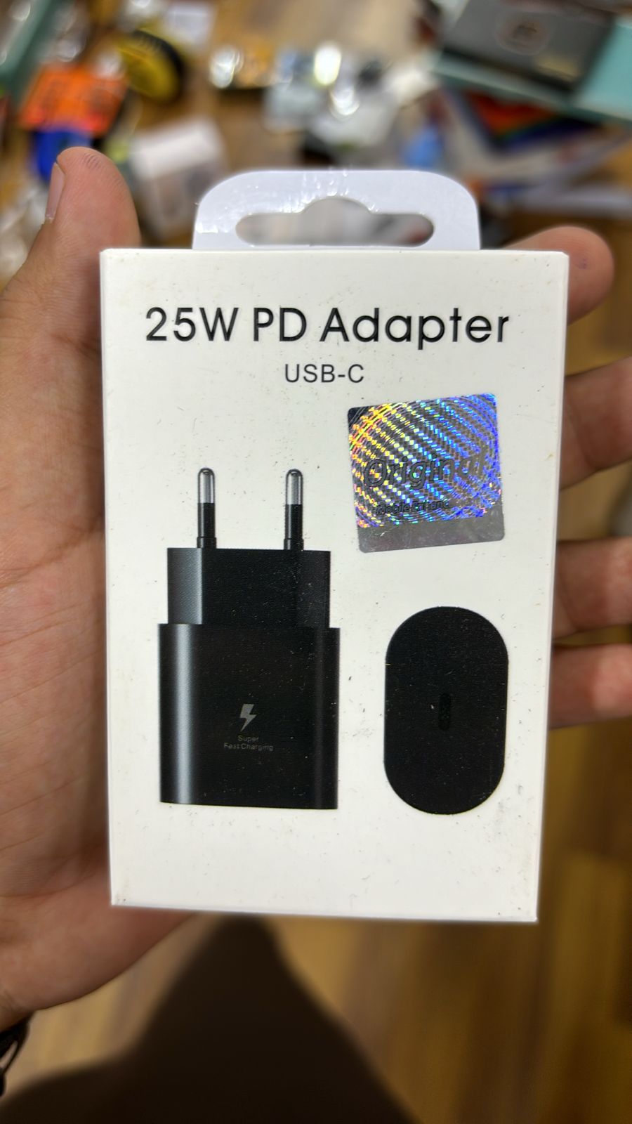 Samsung 25W Charger | Super Fast Charging | USB Type C Fast Charger With Box | Samsung 25w PD Adapter