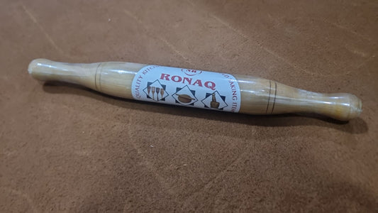 Belan Gujrati Slim – Wooden Thin Rolling Pin / Gujrati Slim Roller | Belan Slim Excent | Best Quality Belan | Wooden Belan For Home  - Belan Gujraati Slim