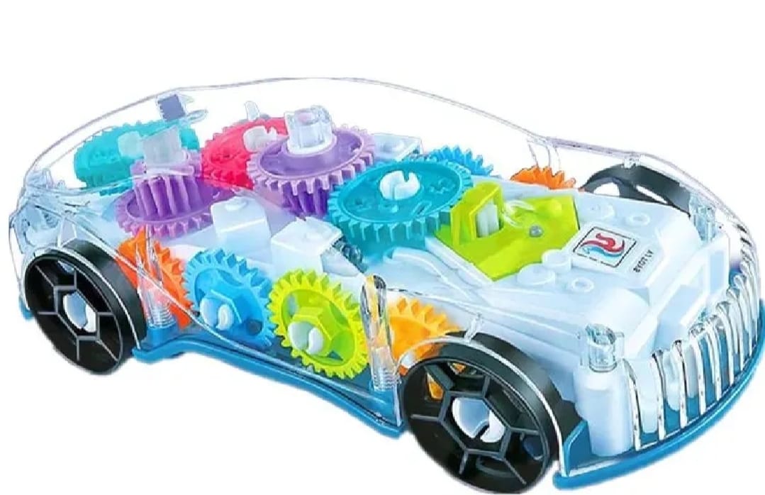 360° Rotating Future Musical Car Toy with Lights – For Kids, Boys &amp; Girls