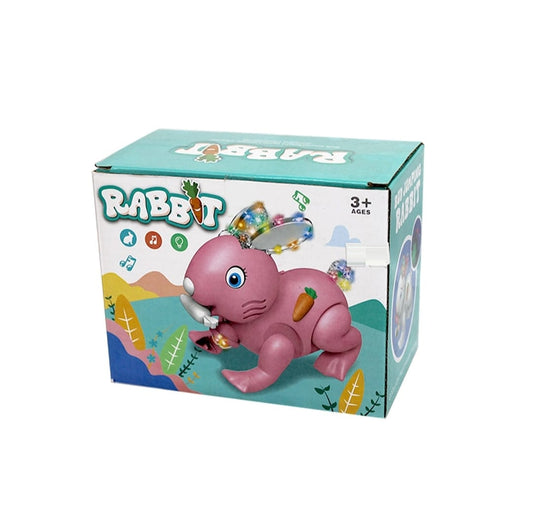 Electric Rabbit Toy for Kids – Light &amp; Sound, Educational &amp; Musical Play