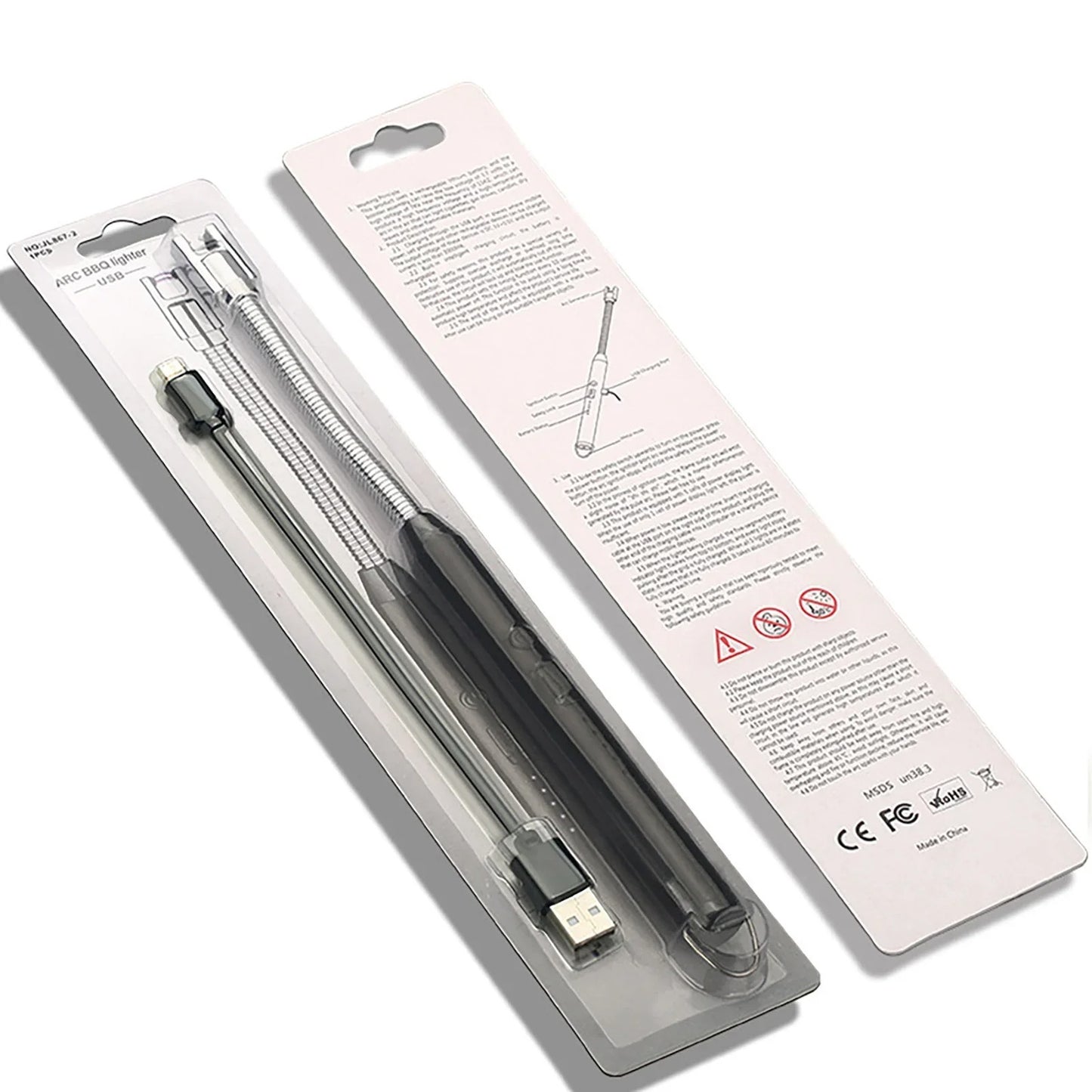 360° Outdoor Kitchen Lighter – USB Rechargeable Portable Electronic Arc Lighter with Flexible Neck, Safety Lock, Windproof &amp; Eco-Friendly Design for Candles &amp; Gas Stoves