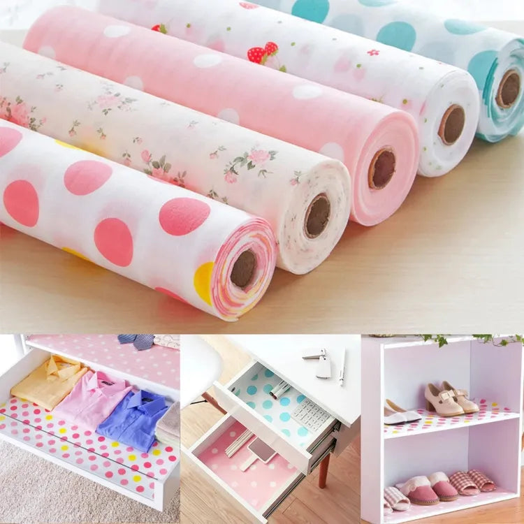 1 Roll - Kitchen Polka Foamic Sheet (45*200cm)  (random color)