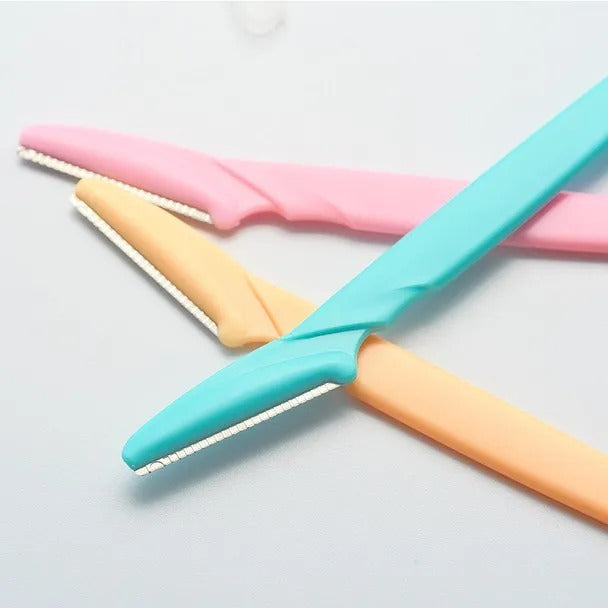 Pack of 3 Tinkle Eyebrow & Facial Hair Razor for Women