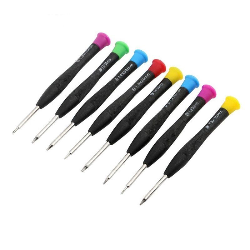 8 in 1 Screwdriver Set for mobile laptops and tablets repairing SH-6308A  (random color)