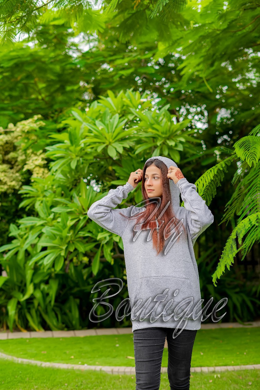 Winter Premium Fleece Pullover Hoodie for Women & Girls | Warm, Soft & Stylish Winter Wear | Cozy Casual Hoodie medium