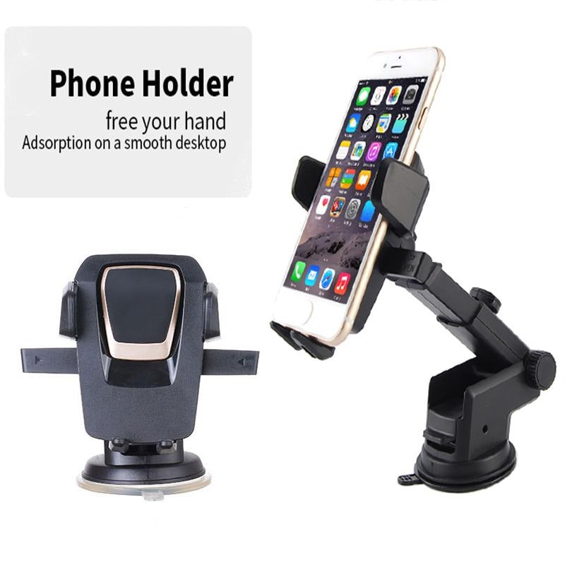 Easy One Touch Mobile Holder Car &amp; Desk Mount / Car Phone Holder Mobile Phone Holder Stand in Car