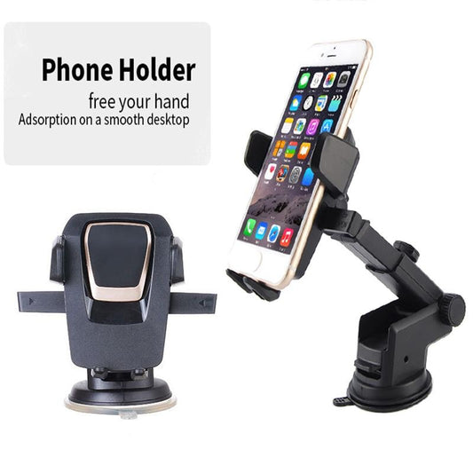 Easy One Touch Mobile Holder Car &amp; Desk Mount / Car Phone Holder Mobile Phone Holder Stand in Car