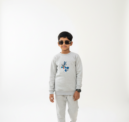 Winter Tracksuits for Kids | 2-Piece Shirt & Trouser Set for Boys & Girls – Warm, Cozy & Comfortable Winter Outfit small