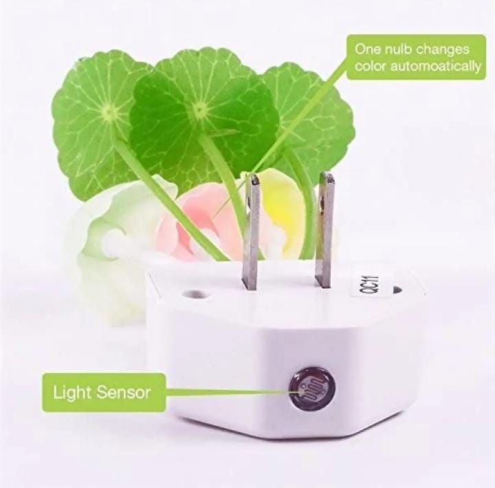 Mushroom Night Light Dusk To Dawn Sensor LED Night Lights Flower Lamp Bedroom Babyroom Lamps For Kids Gifts