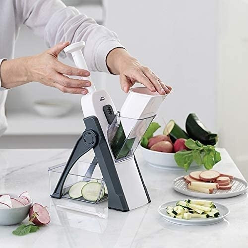 Multifunction Vegetable Cutter Safe Mandolin Kitchen Slicer Salad Chopper
