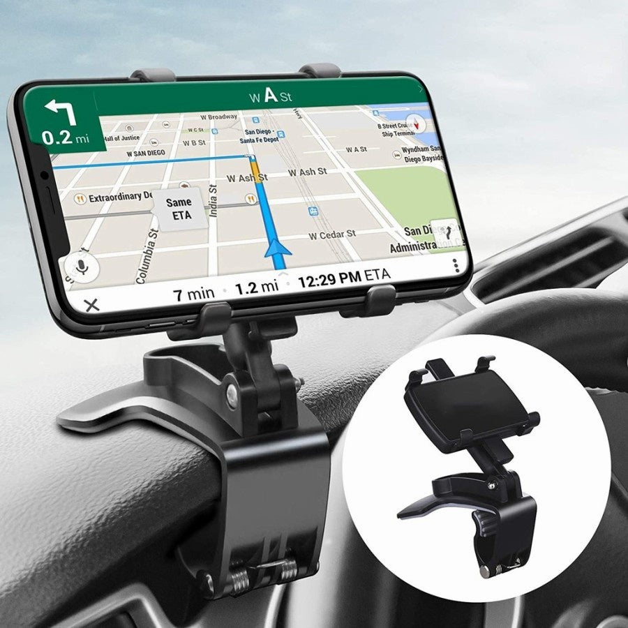 CAR Smart Phone Holder - 360 Free Spin | 360° Mobile Holder Foldable | 360° Rotateable Strong Grip Mobile Holder for Cars