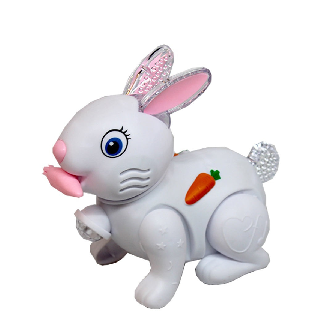 Electric Rabbit Toy for Kids – Light &amp; Sound, Educational &amp; Musical Play